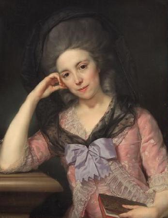 Maron, Anton von Portrait of Elisabeth Hervey oil painting image